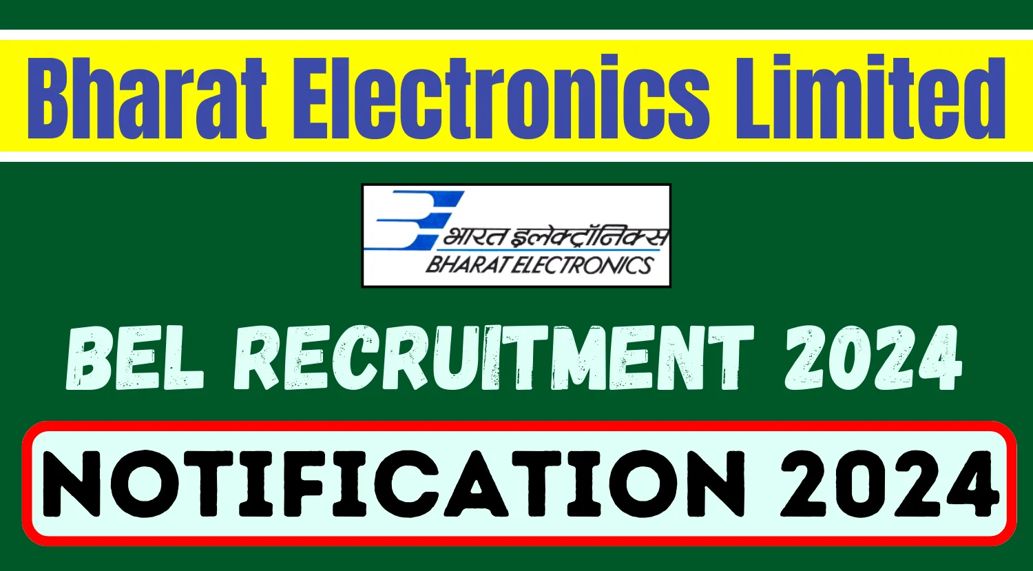 Bharat Electronics Limited (BEL) Manager Recruitment